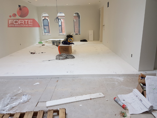 Custom EPS StyroFoam Cutting Services for Lightweight Floor Leveling Project for an office building in Yorkville ON Custom EPS StyroFoam Cutting Services for Lightweight Floor Leveling Project for an office building in Yorkville ON