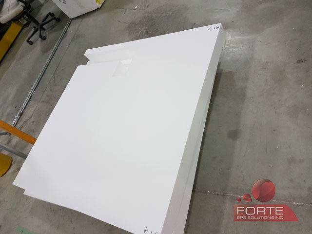 Custom EPS StyroFoam Cutting Services for Lightweight Floor Leveling Project for an office building in Toronto ON - Tapered  custom cut EPS Custom EPS StyroFoam Cutting Services for Lightweight Floor Leveling Project for an office building in Toronto ON - Tapered  custom cut EPS